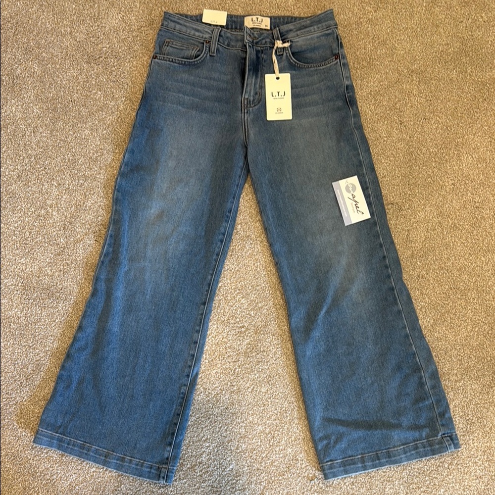 Women's L.T.J wide leg culotte jeans